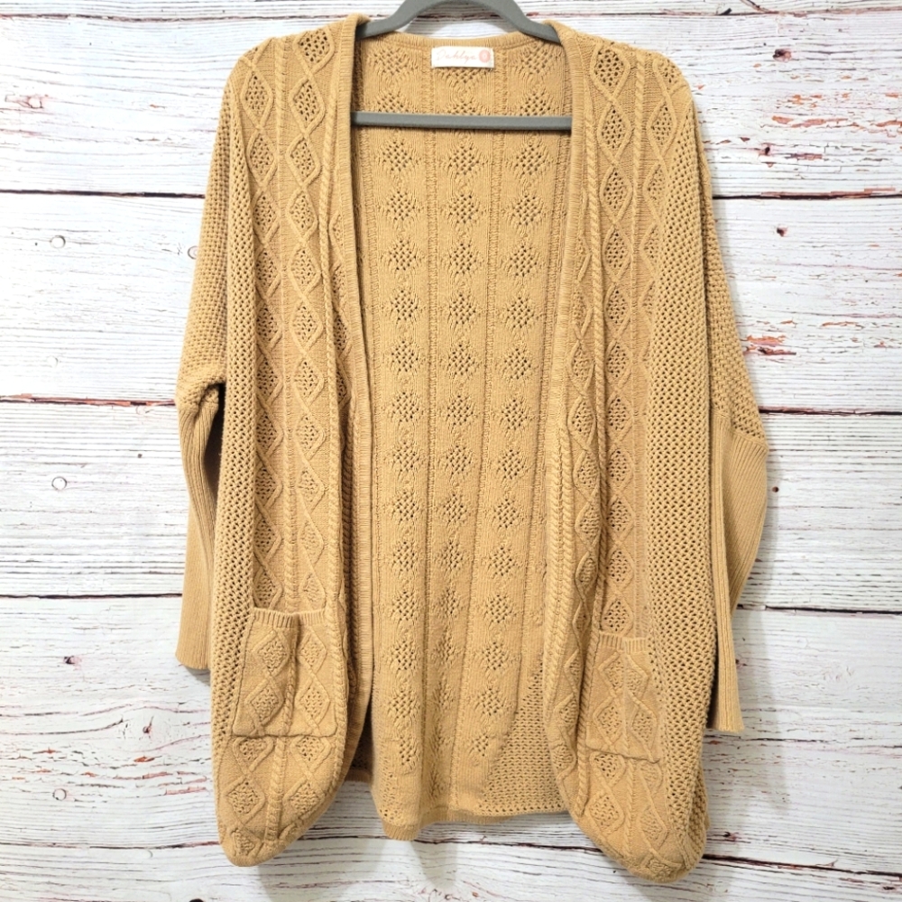 Dahlya Open Stitch Cardigan